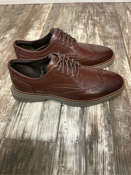 Cole Haan Men\'s Dark Brown Wingtip Oxfords Size 8.5 main image 8